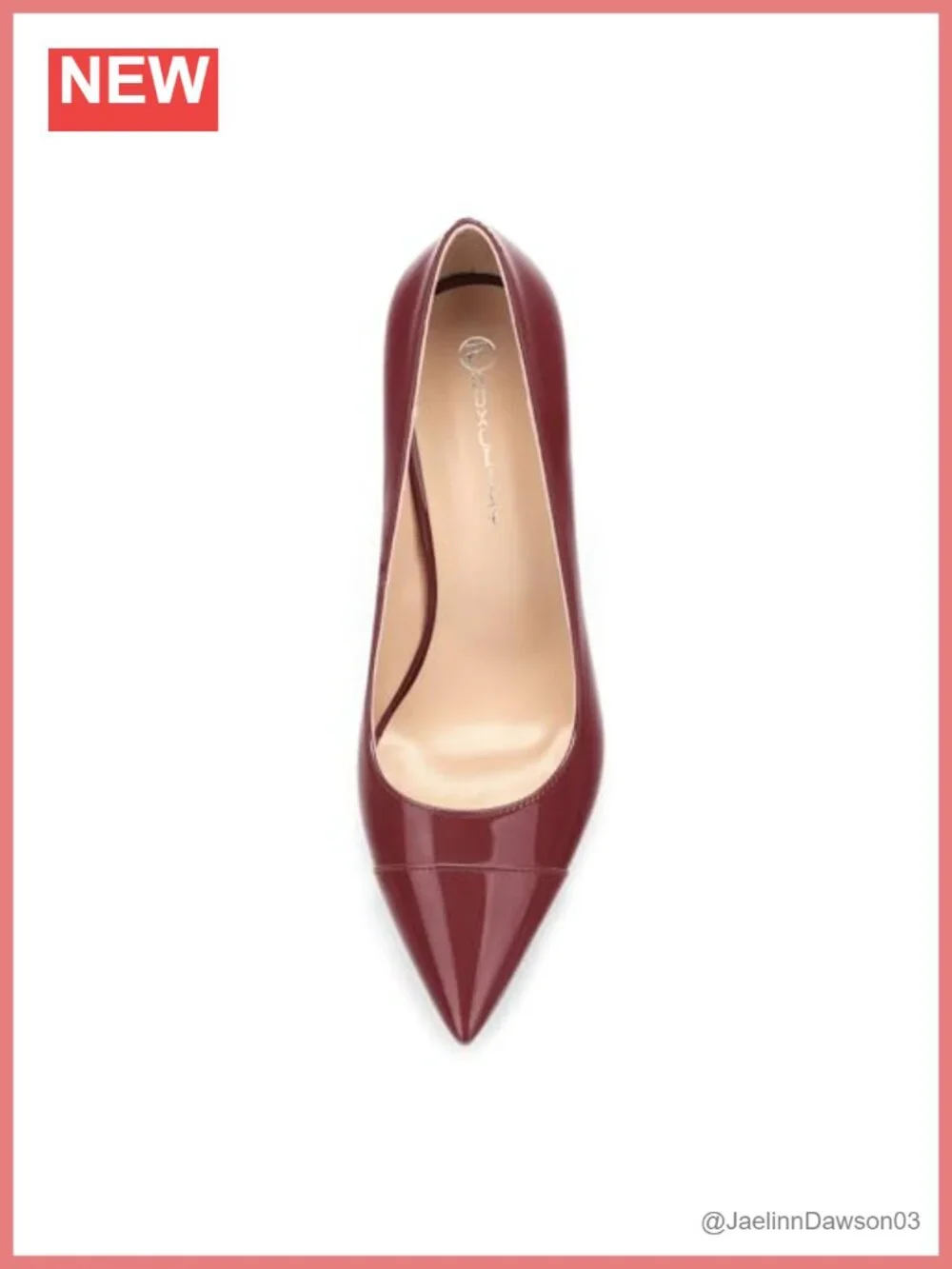 Women's Pointed Toe High Heel Slip On Pumps with Latex Insole